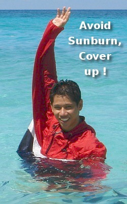 wet anorak sunburn adventure swimming mindoro