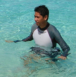 swim shirt beach boracay